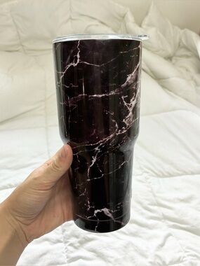 Lifetime Built Marble Tumbler To-Go Cup
